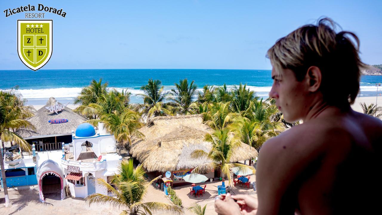 Hotel Zicatela Dorada Puerto Escondido  Exteriör bild