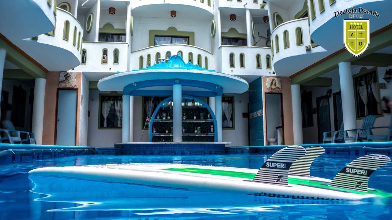 Hotel Zicatela Dorada Puerto Escondido  Exteriör bild
